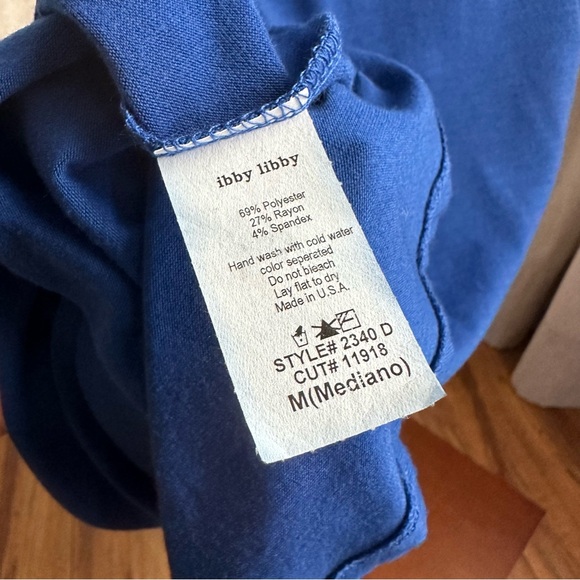 Royal Blue off shoulder dress - Picture 3 of 7